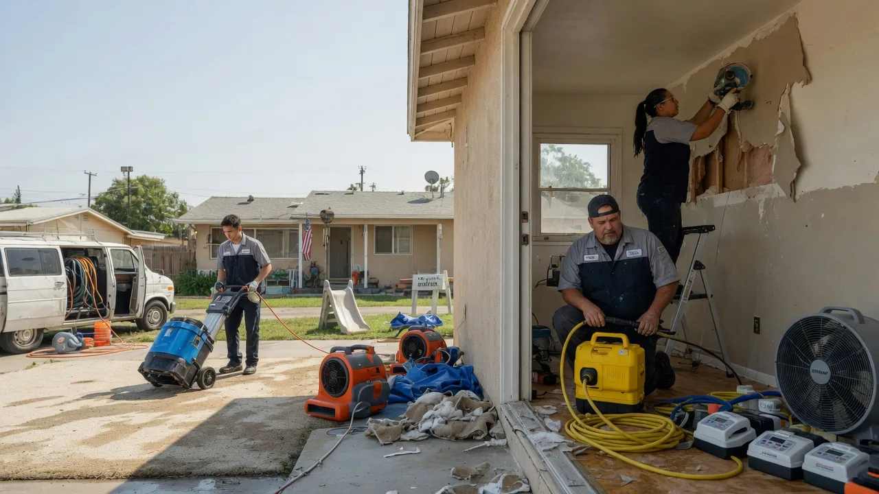 Water Damage Restoration in Polkville, NC near me